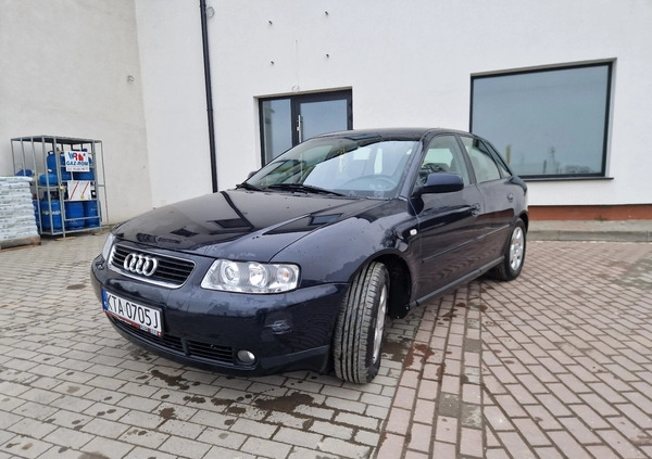 Audi A3 cena 11500 przebieg: 212000, rok produkcji 2000 z Strzyżów małe 191